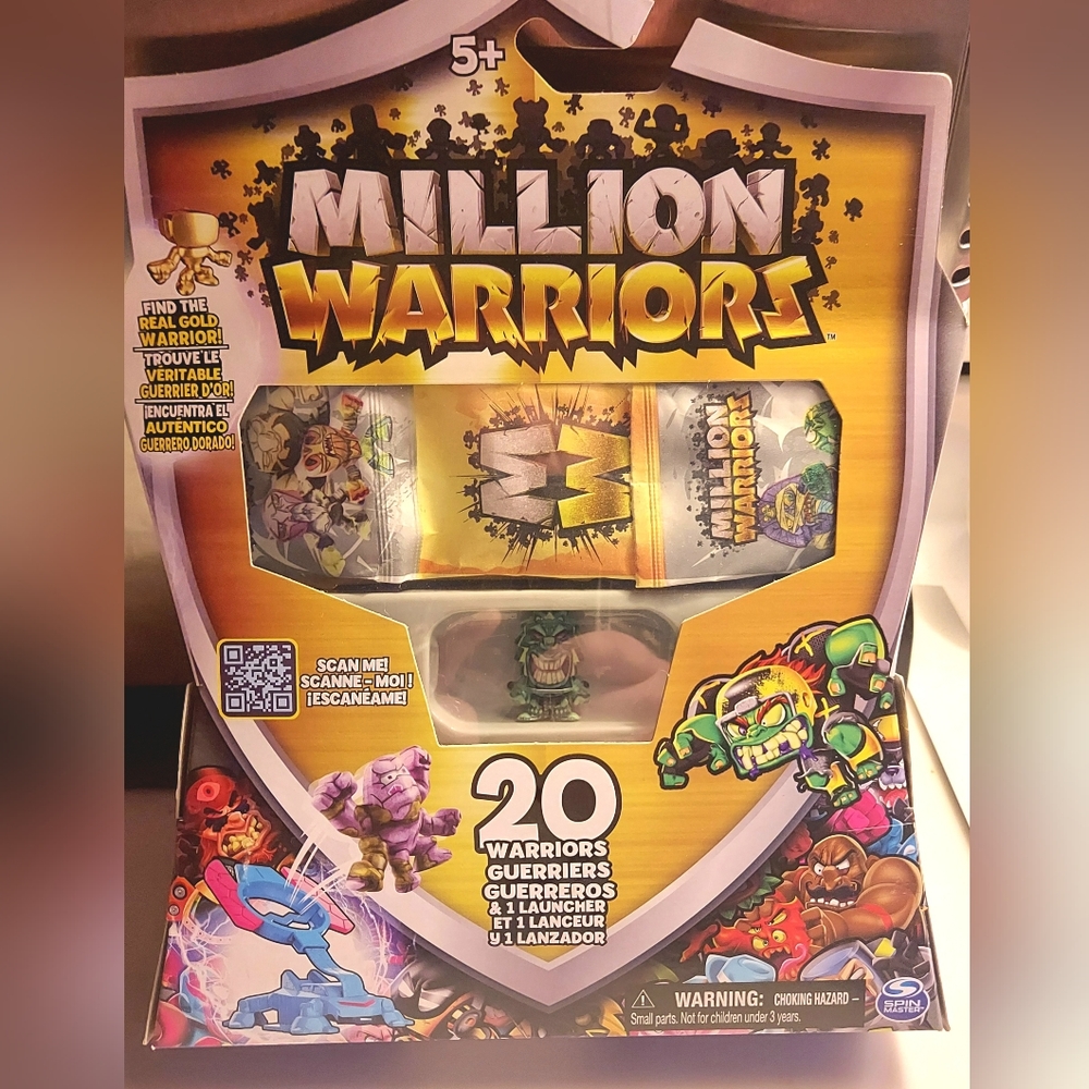 Million Warriors 30 Blind Bags Possible Rare Gold Chance!